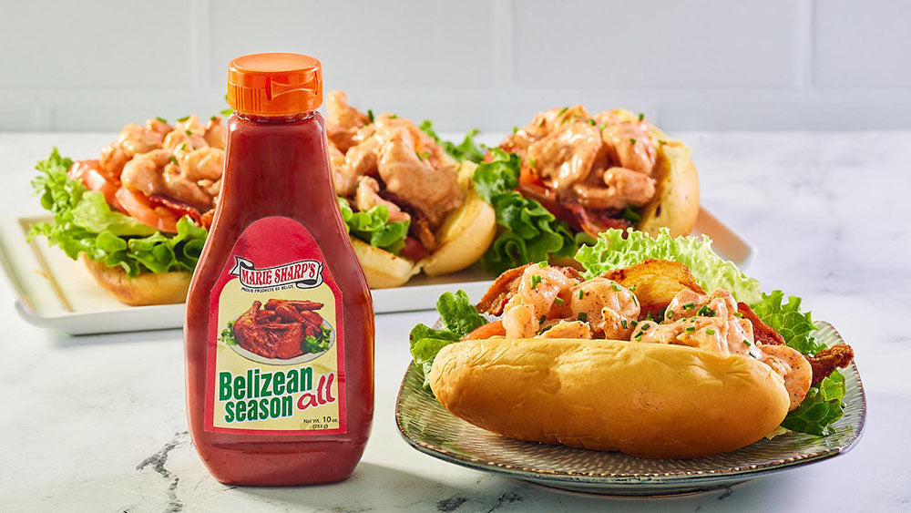 Shrimp BLT with Marie Sharp’s Belizean Season-All - The Pepper Pantry (Formerly Marie Sharp's)