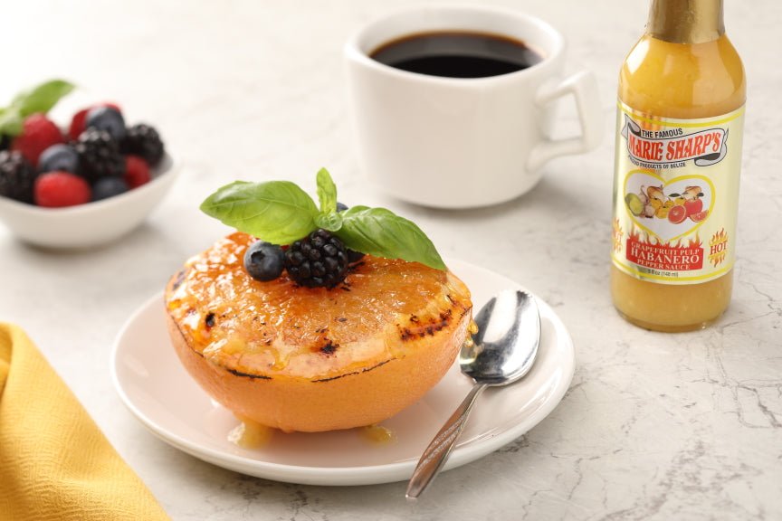 Grapefruit Brulée Recipe with Marie Sharp’s Grapefruit Pulp Habanero Pepper Sauce - The Pepper Pantry (Formerly Marie Sharp's)
