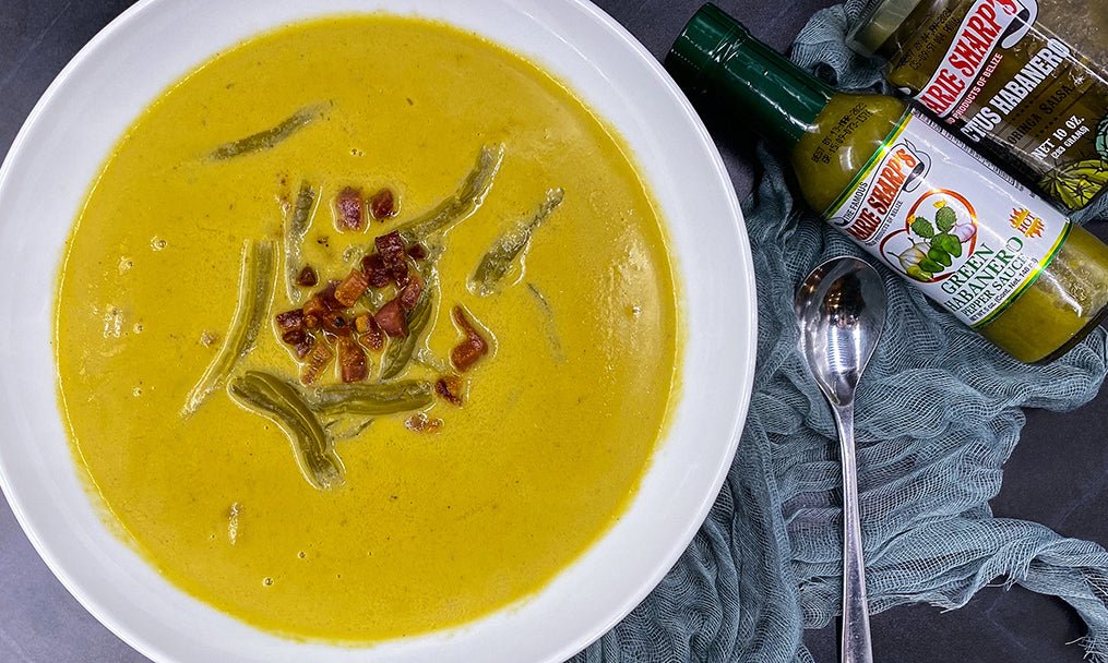 Keto Nopales Garlic Soup Recipe with Marie Sharp's Green Nopal Habanero Pepper Sauce - The Pepper Pantry (Formerly Marie Sharp's)