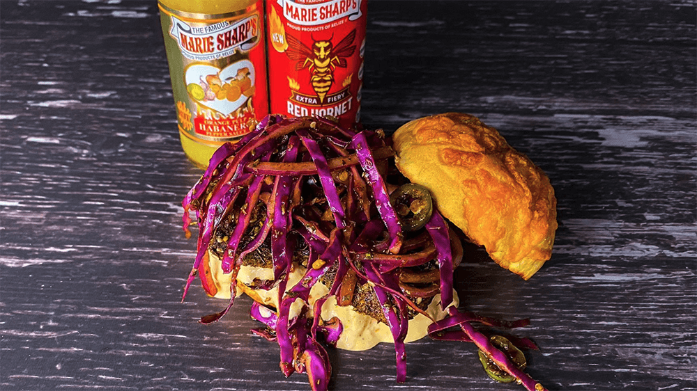 Keto Spicy Balsamic Chicken Sandwich Recipe with Marie Sharp’s Grapefruit Pulp Habanero Pepper Sauce - The Pepper Pantry (Formerly Marie Sharp's)