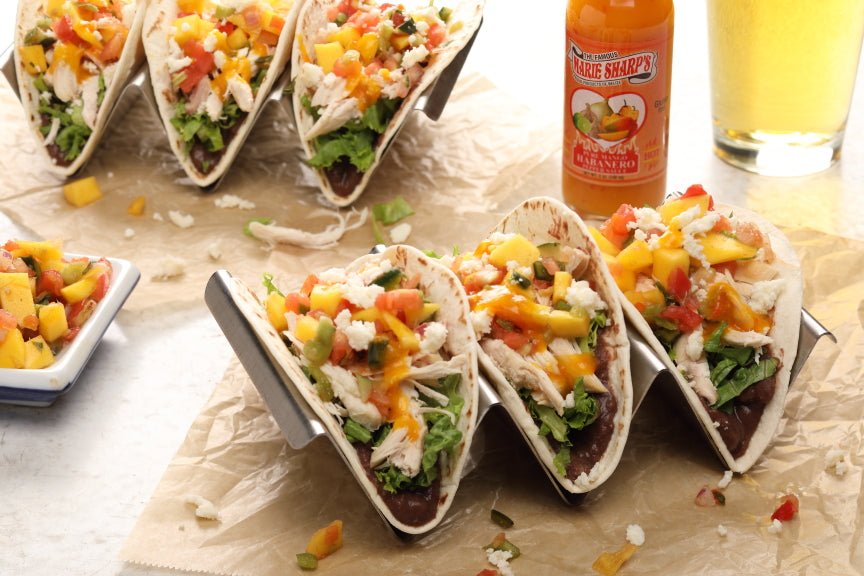 Mango Chicken Taco Recipe with Marie Sharp's Mango Habanero Pepper Sauce - The Pepper Pantry (Formerly Marie Sharp's)