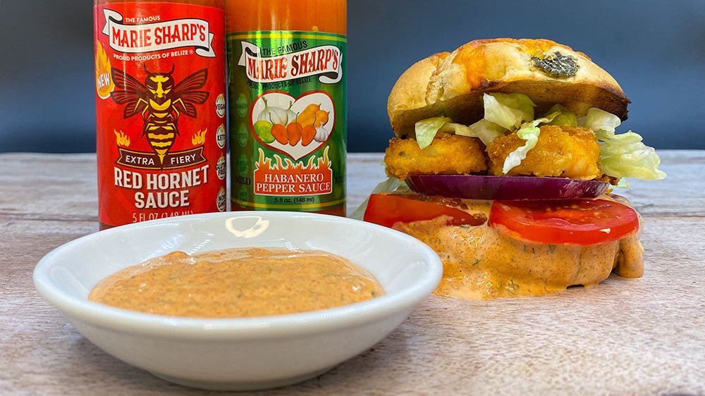 Spicy Keto Shrimp Po’Boy Recipe with Marie Sharp’s Mild Habanero Pepper Sauce - The Pepper Pantry (Formerly Marie Sharp's)