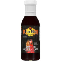 Cowgirl Sweet n' Hot BBQ Finishing Glaze | Pack of 3 | 12 fl oz | Gluten Free | Fat Boy Hickman's BBQ