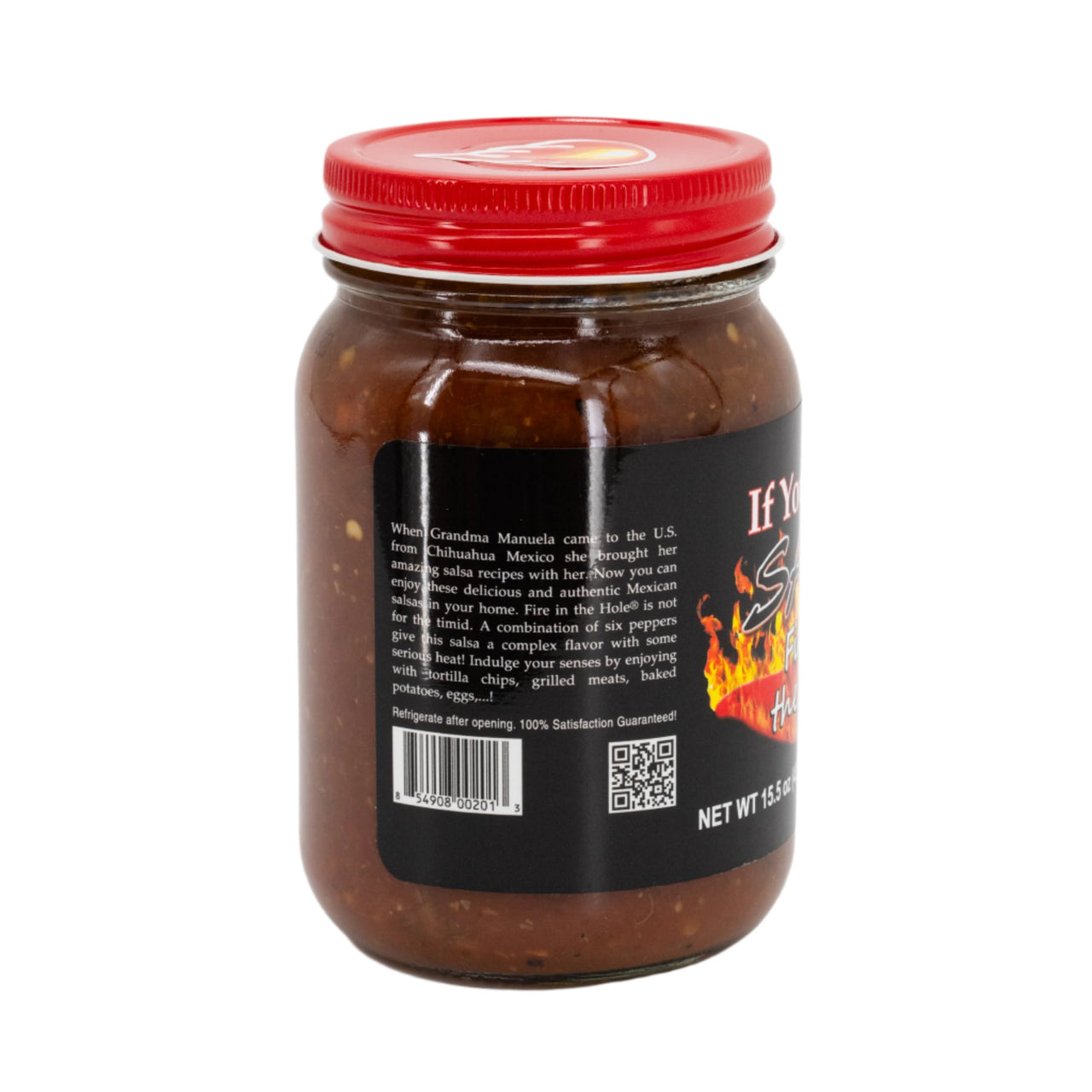 Fire In The Hole Spicy Salsa | Pack of 3 | 15.5 oz | If You Dare Foods