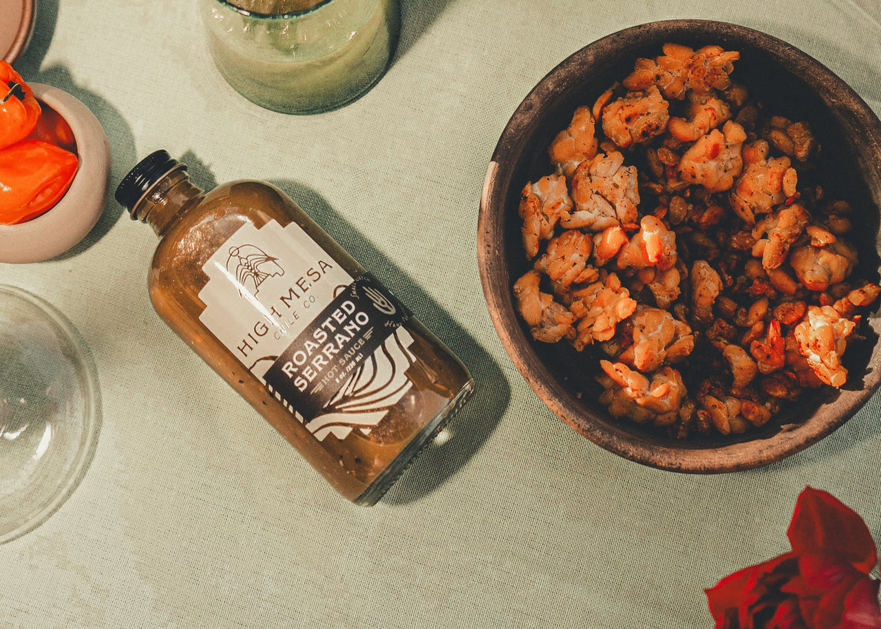 Roasted Serrano Hot Sauce
