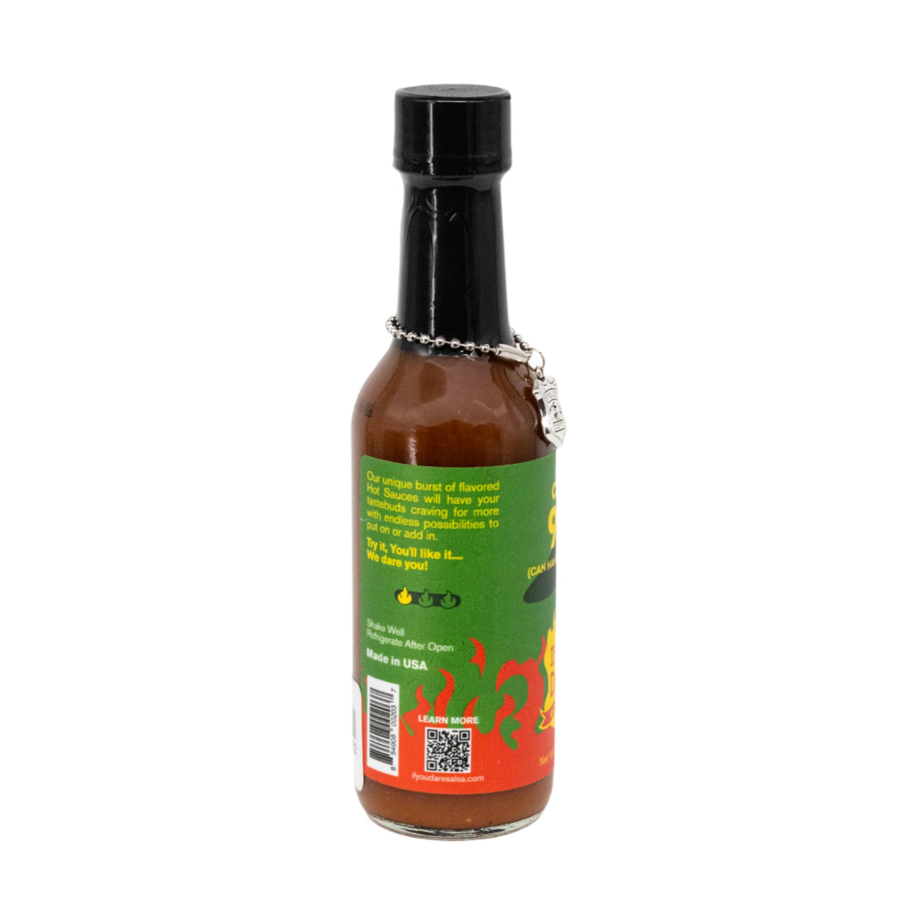 Code 910 Hot Sauce | 5.5 oz | Medium Heat Level | If You Dare Foods