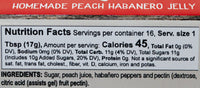 Peach Habanero Jelly | 11.5 oz. Jar | Pack of 3 | Fresh Peaches With A Kick | Spicy Fruit Spread | Made in Ravenna, NE | Nutt Family Jams and Jellies