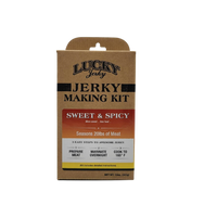 Jerky Making Kit | Pack of 3 | 12 oz. Box | Sweet & Spicy Flavor | Perfect Blend Of Teriyaki, Brown Sugar, & A Dash Of Red Pepper Heat | Detailed Instructions Included | Sweet And Savory Flavor | Fun Family Project | Seasons 20 LBS. Of Meat