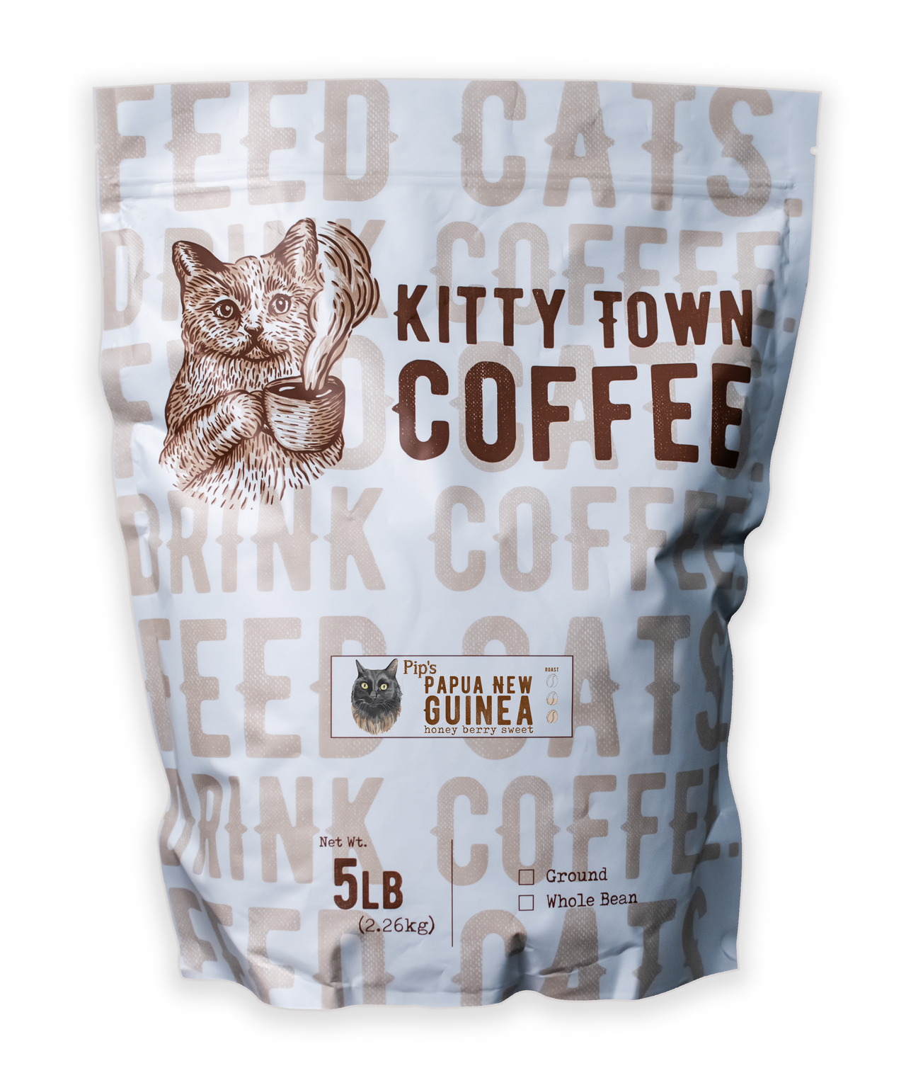 Pip's Papua New Guinea: Thick Bodied Medium Roast