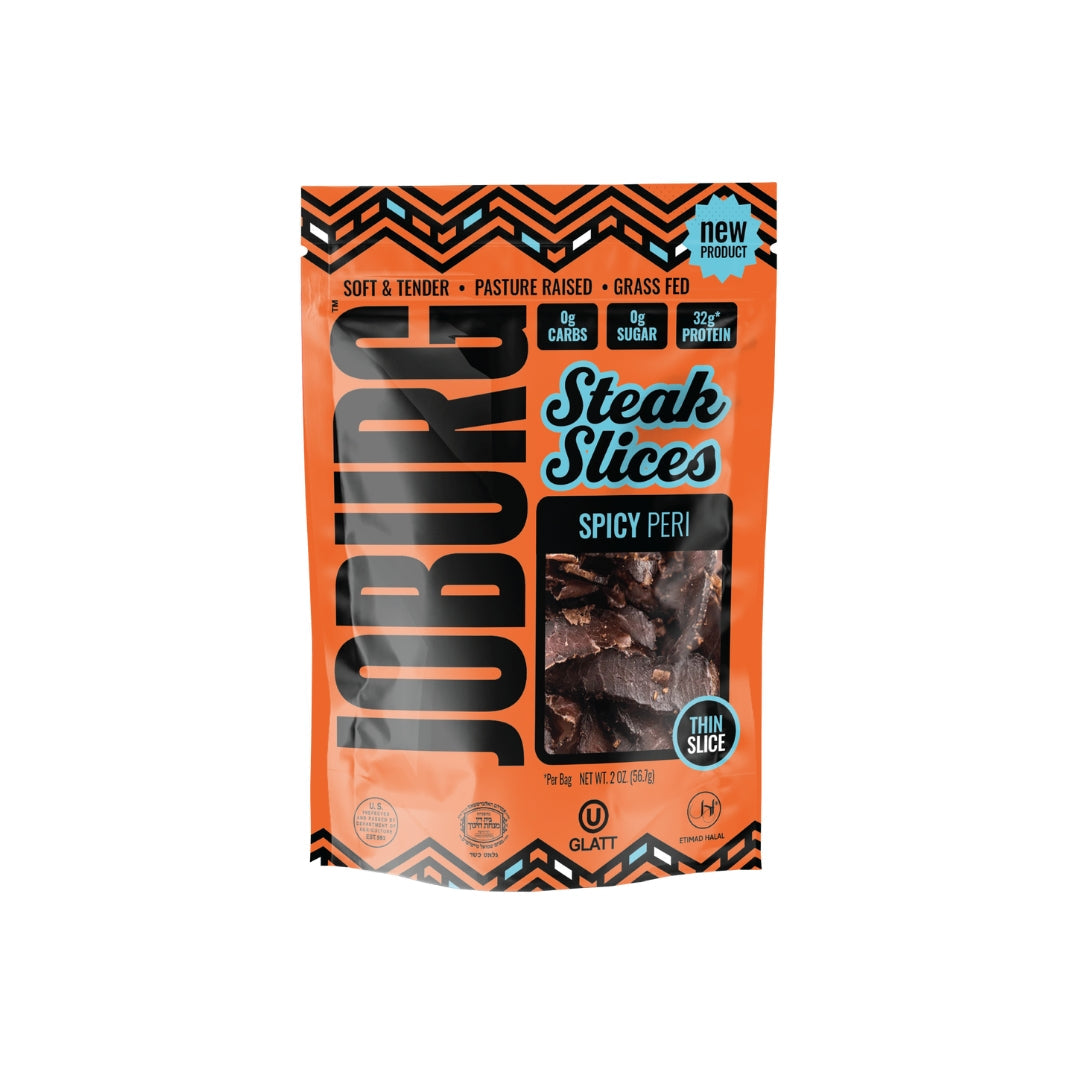 Spicy Peri Peri Beef Biltong Steak Slices