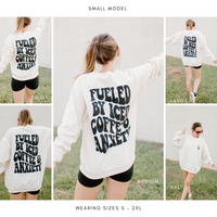 Coffee and Anxiety Graphic Sweatshirt