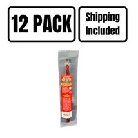 Red Pepper Beef Stick | 1.25 oz. | Hot, Sweet, & Premium All Natural Beef | Spicy, Quick Snack | All Natural | Nebraska Angus Beef | Expertly Cooked & Seasoned | Lean, Tender Beef | 12 Pack | Shipping Included