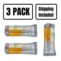 Jalapeno Peppercheese Summer Sausage | High Protein Snack | No MSG | Ready To Eat | Charcuterie | 7-8 oz. Roll | Pack of 3 | Shipping Included | Delicious Bison Flavor | Bold, Extra Spicy Flavor | Protein-Packed | 100% Bison Meat | Ready To Eat