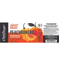 Peachbanero Pepper Spread | Pack of 3 | 9 oz | Gluten Free | Chili Dawg's Foods of Fire