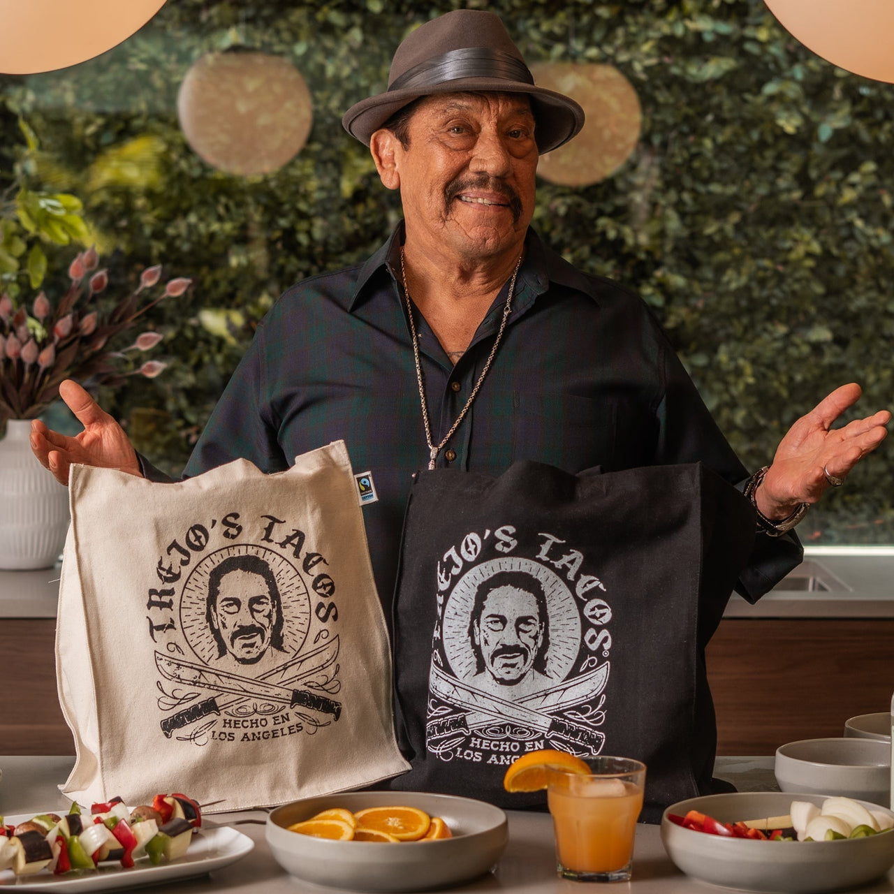 Black Canvas Tote with Machete Logo - The Pepper Pantry (Formerly Marie Sharp's)