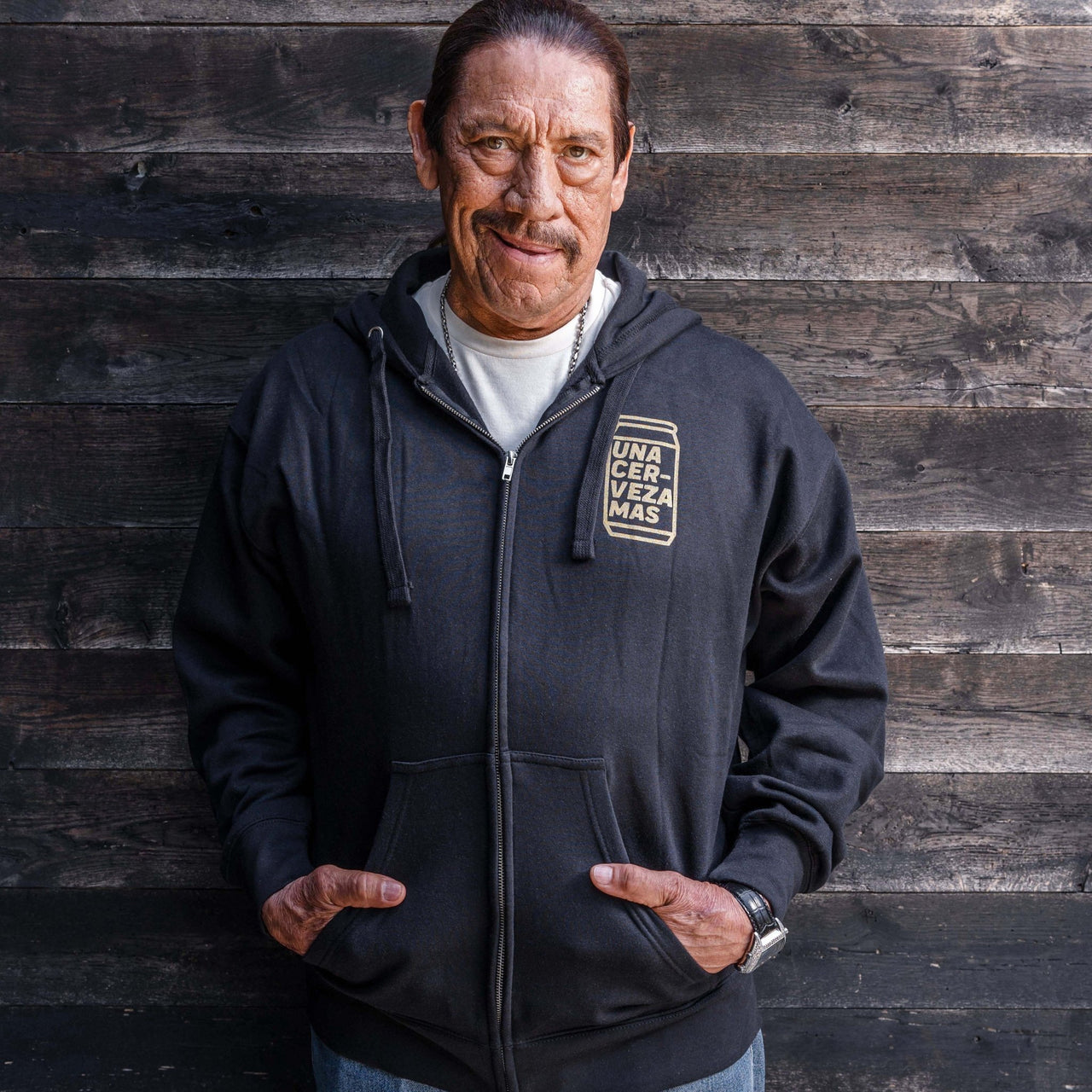 Black Zip - Up Hoodie (Trejo's Cerveza) - The Pepper Pantry (Formerly Marie Sharp's)