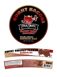 Bloody Mary Rimmer | Burnt Bacon BBQ 4.0 ozs. - The Pepper Pantry (Formerly Marie Sharp's)
