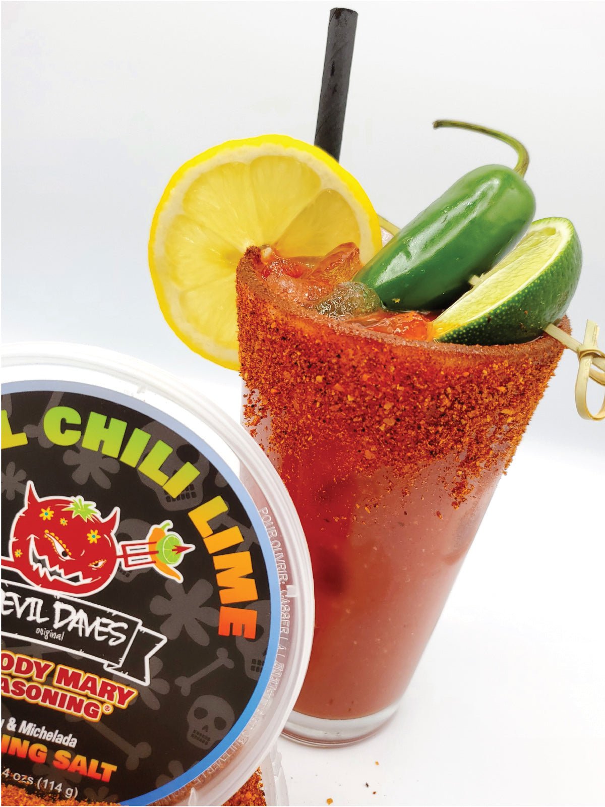 Bloody Mary Rimmer | Chelada Chili Lime 4.0 ozs - The Pepper Pantry (Formerly Marie Sharp's)