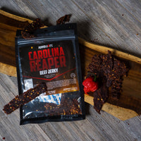 Carolina Reaper Beef and Bacon Jerky Bundle - The Pepper Pantry (Formerly Marie Sharp's)