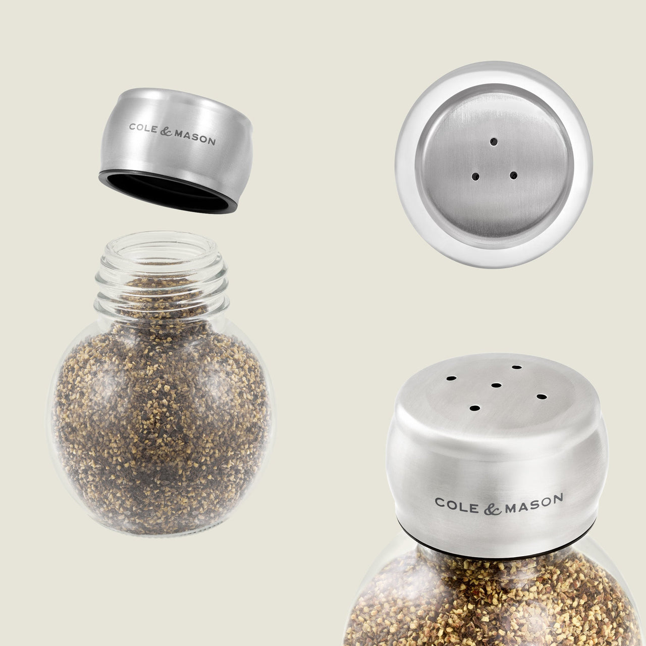 Cole & Mason Darlington Shakers Set