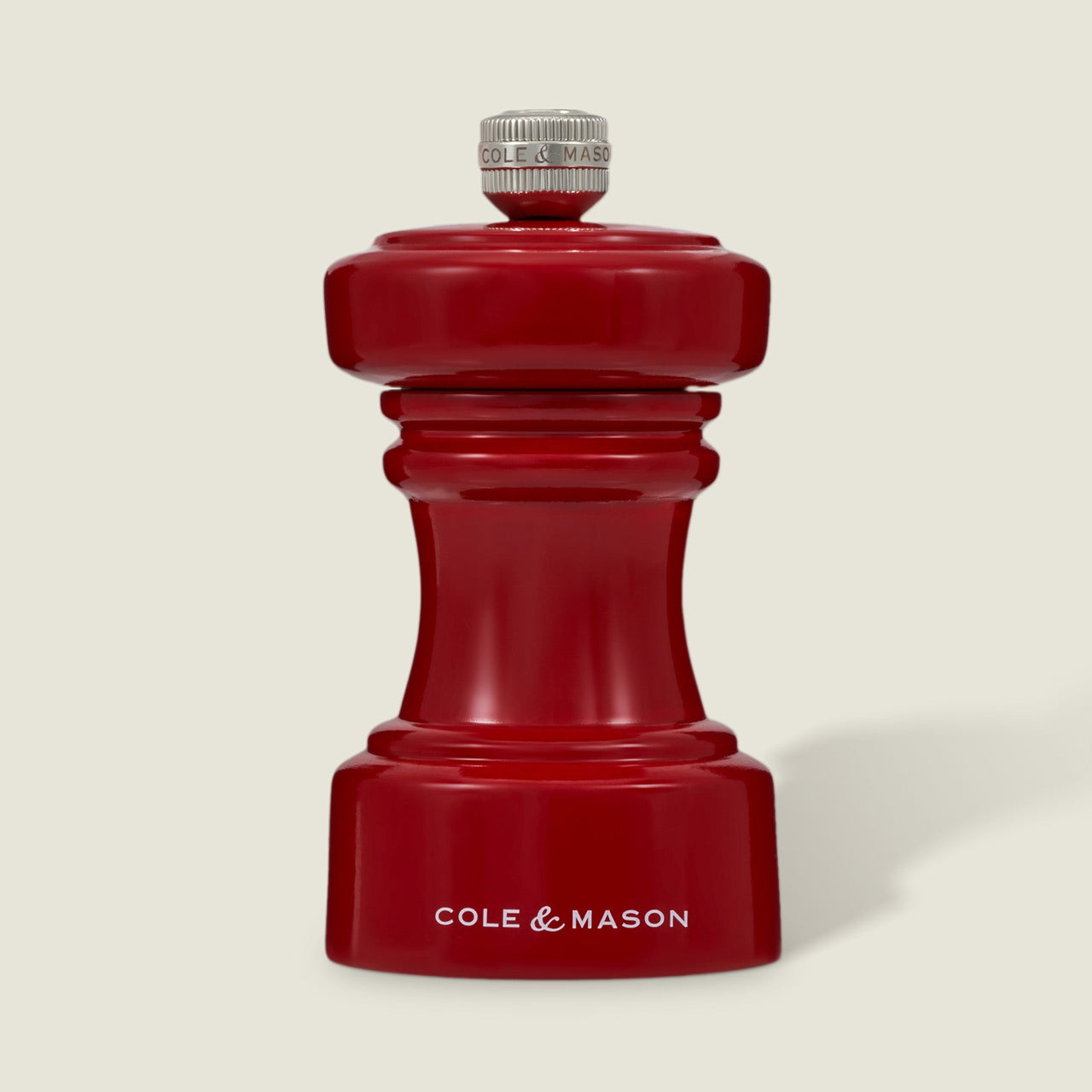 Cole & Mason Hoxton Red Gloss Salt & Pepper Mills