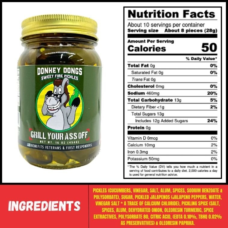 Donkey Dongs - The Pepper Pantry (Formerly Marie Sharp's)