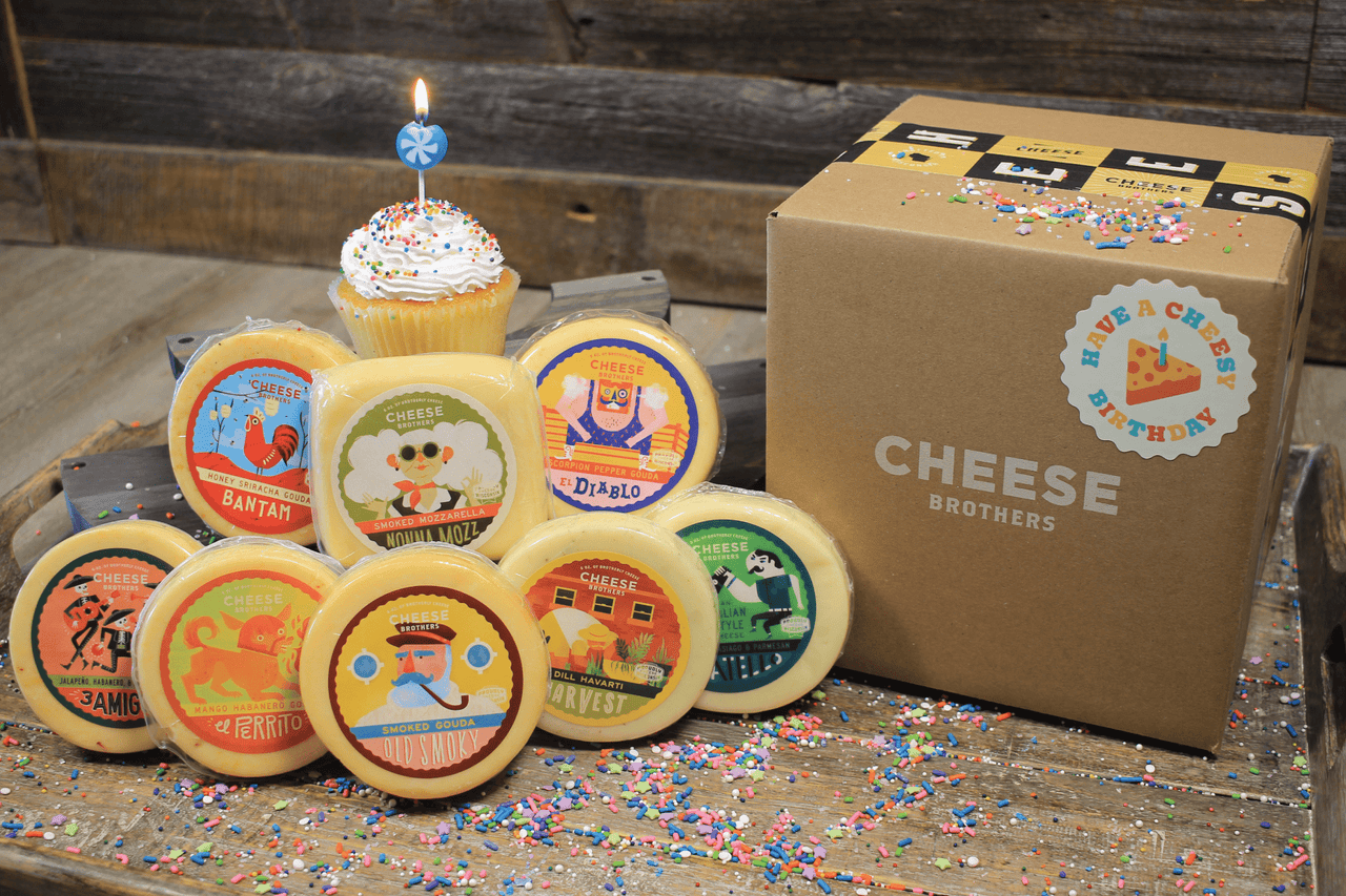 "Have a Cheesy Birthday" Gift Basket - The Pepper Pantry (Formerly Marie Sharp's)