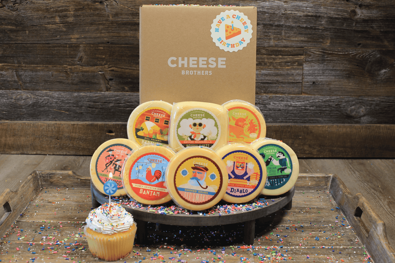 "Have a Cheesy Birthday" Gift Basket - The Pepper Pantry (Formerly Marie Sharp's)