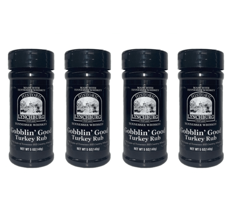 Historic Lynchburg Gobblin' Good Turkey Rub Pack of 4 - The Pepper Pantry (Formerly Marie Sharp's)