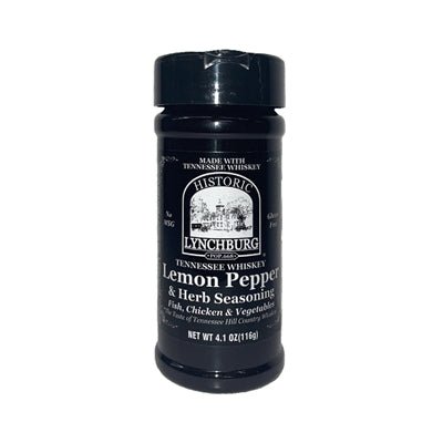Historic Lynchburg Lemon Pepper & Herb Seasoning - 4.1 oz. - The Pepper Pantry (Formerly Marie Sharp's)
