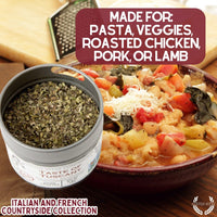 Italian and French Countryside Spice Blend Collection - 3 Tins