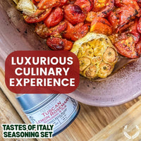 Italian Seasoning Gift Set - Tastes of Italy - Artisanal Spice Blends Six Pack