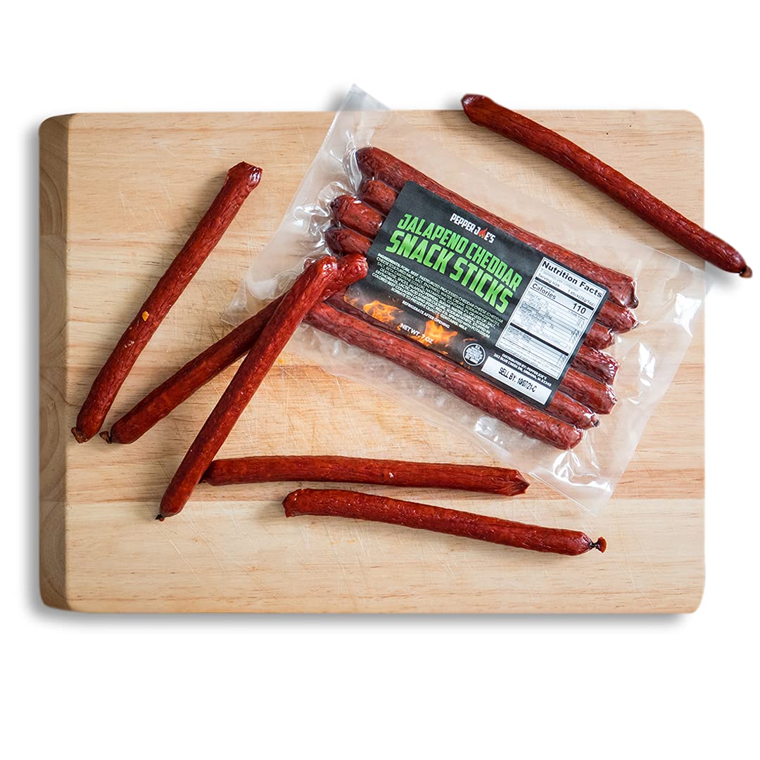 Jalapeno Cheddar Snack Sticks - The Pepper Pantry (Formerly Marie Sharp's)
