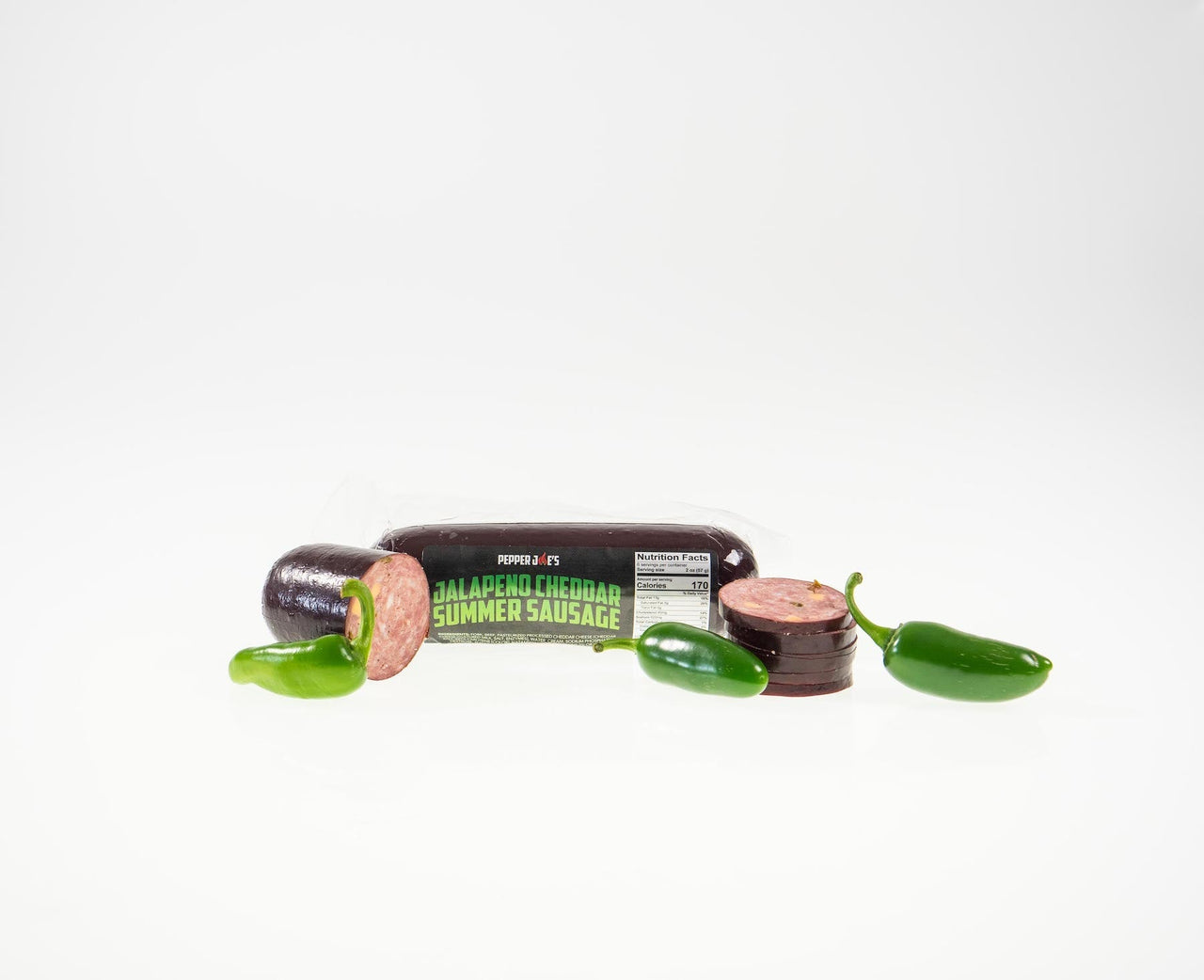 Jalapeno Cheddar Summer Sausage - The Pepper Pantry (Formerly Marie Sharp's)