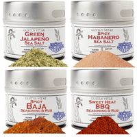 Kitchen, Cooking and Grilling Essentials – The Spicy Collection  | Set of 4