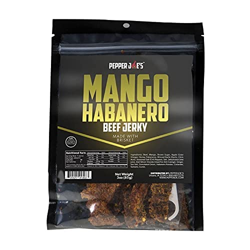Mango Habanero Beef Jerky - The Pepper Pantry (Formerly Marie Sharp's)