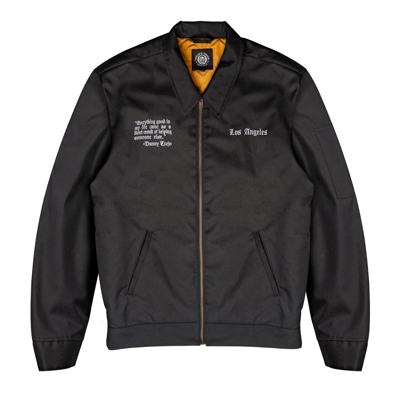 Mechanic's Jacket with Trejo's Tacos Logo - The Pepper Pantry (Formerly Marie Sharp's)