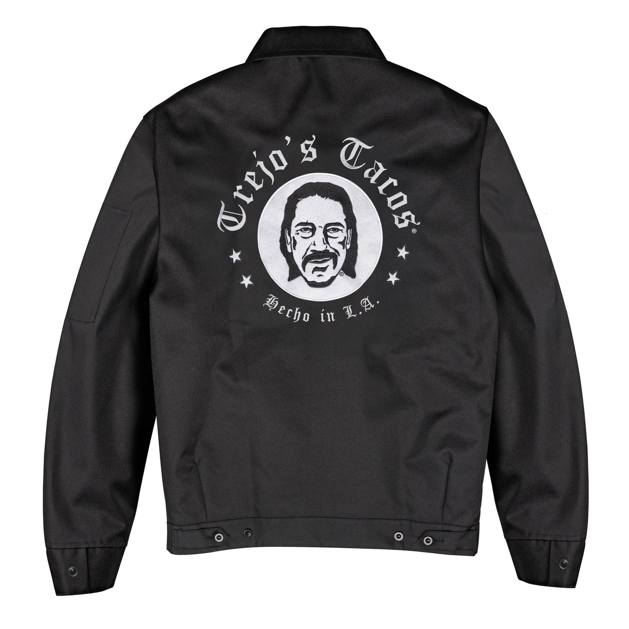 Mechanic's Jacket with Trejo's Tacos Logo - The Pepper Pantry (Formerly Marie Sharp's)