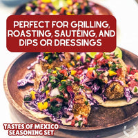 Mexican Seasoning Gift Set - Tastes of Mexico - Artisanal Spice Blends Six Pack