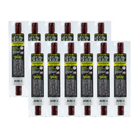 Black Pepper Beef Stick | 1.25 oz. | Pack of 12 | All Natural Nebraska Beef | Savory Herbs | Made in Holdrege, NE | Nebraska Star Beef