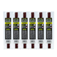 Black Pepper Beef Stick | 1.25 oz. | Pack of 6 | All Natural Angus Beef | Perfectly Seasoned | Made in Holdrege, NE | Nebraska Star Beef