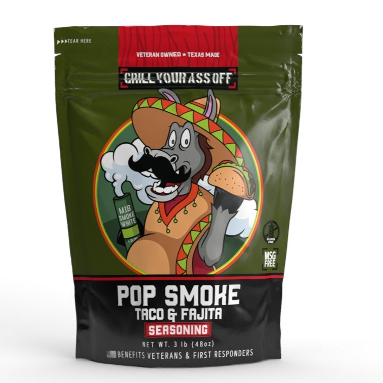Pop Smoke Taco & Fajita Seasoning - The Pepper Pantry (Formerly Marie Sharp's)