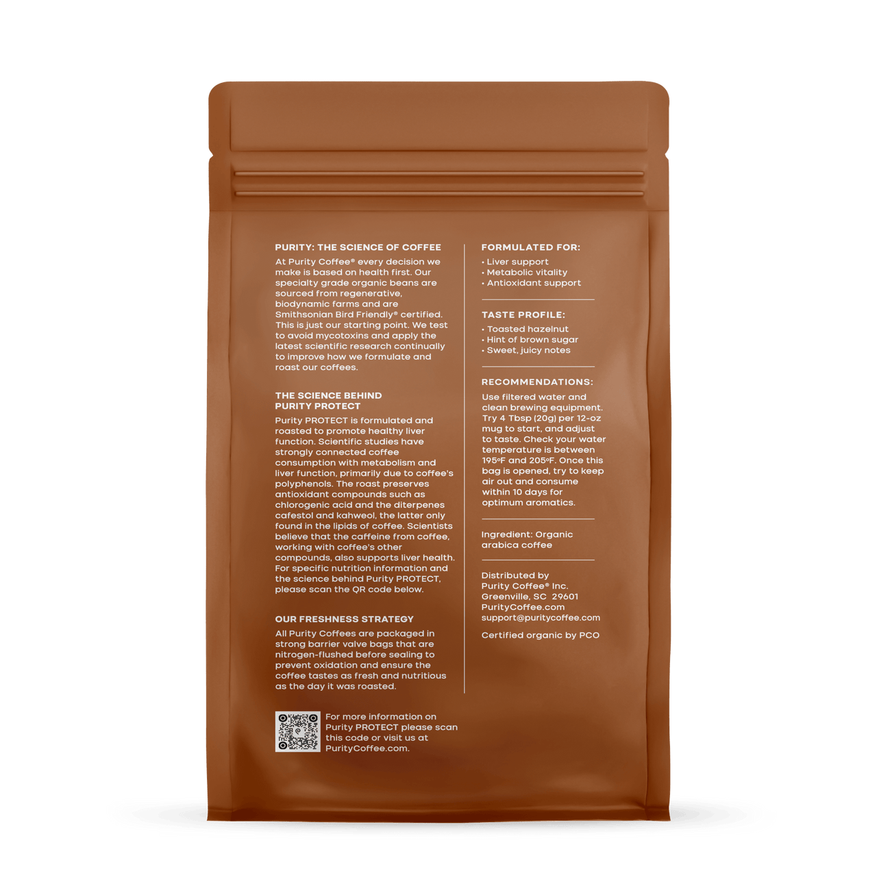 PROTECT: Light - Medium Roast Whole Bean Coffee - The Pepper Pantry (Formerly Marie Sharp's)