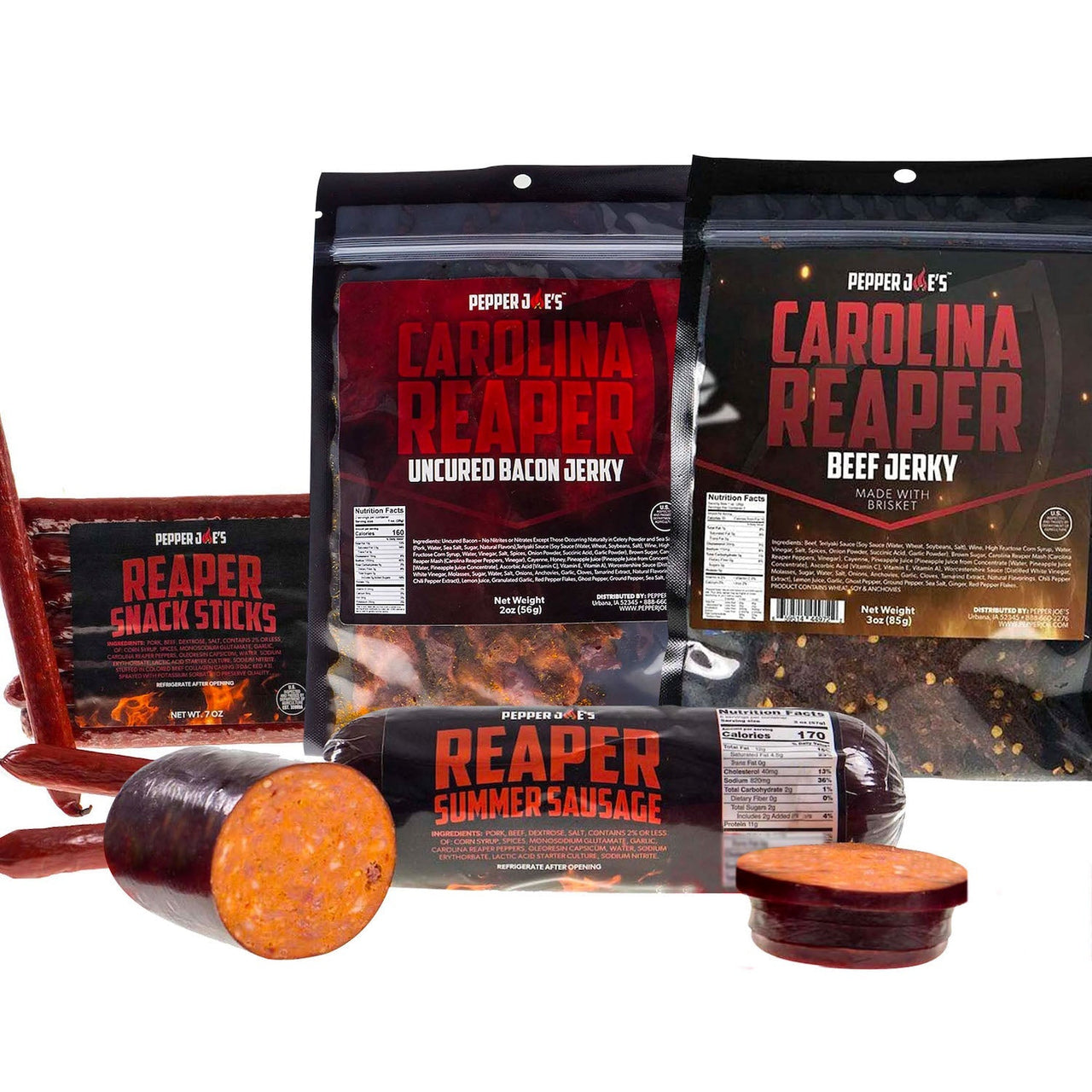 Reaper Mega Meat Gift Box - The Pepper Pantry (Formerly Marie Sharp's)