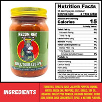 Recon Red Mild Salsa - The Pepper Pantry (Formerly Marie Sharp's)