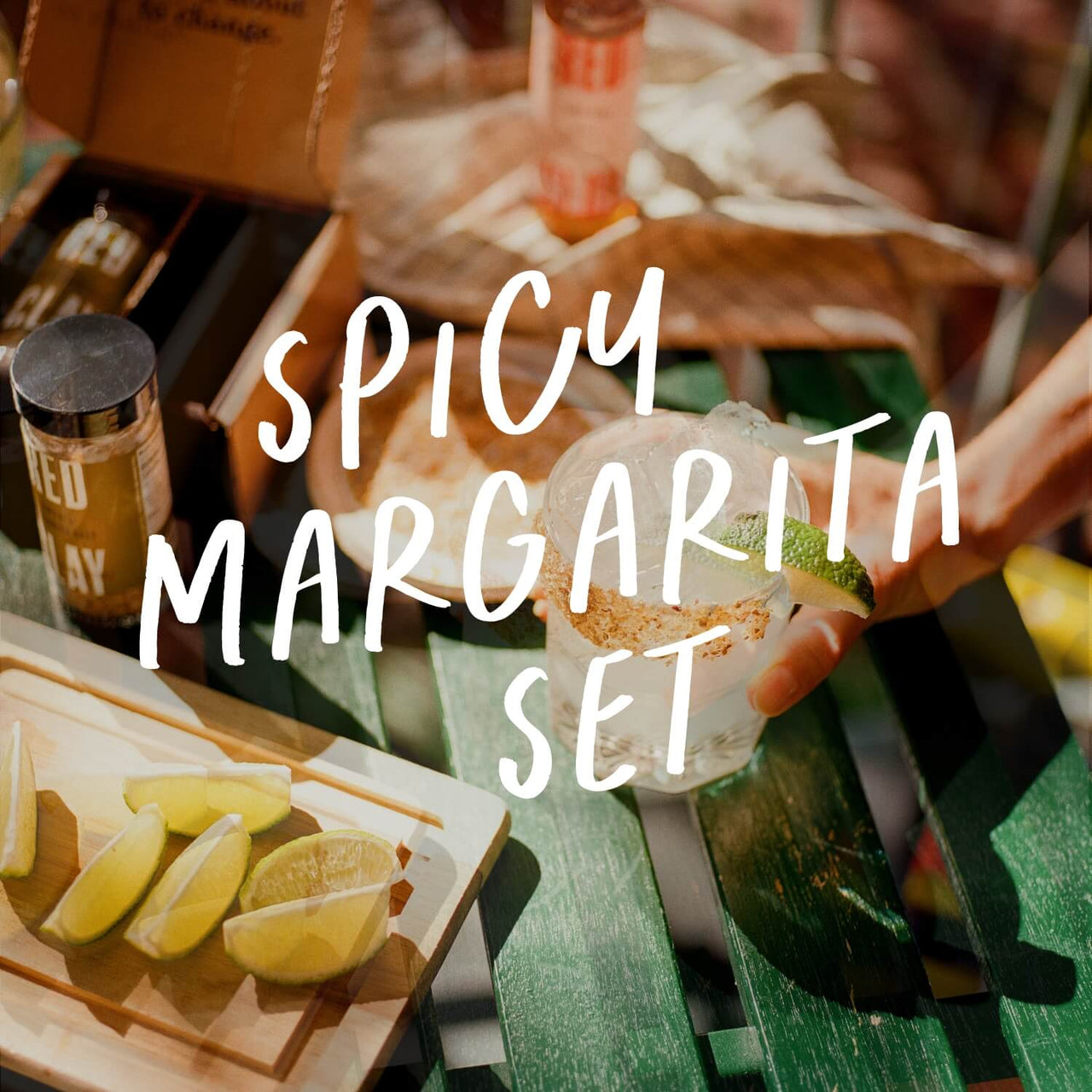 Red Clay Spicy Margarita Drink Set