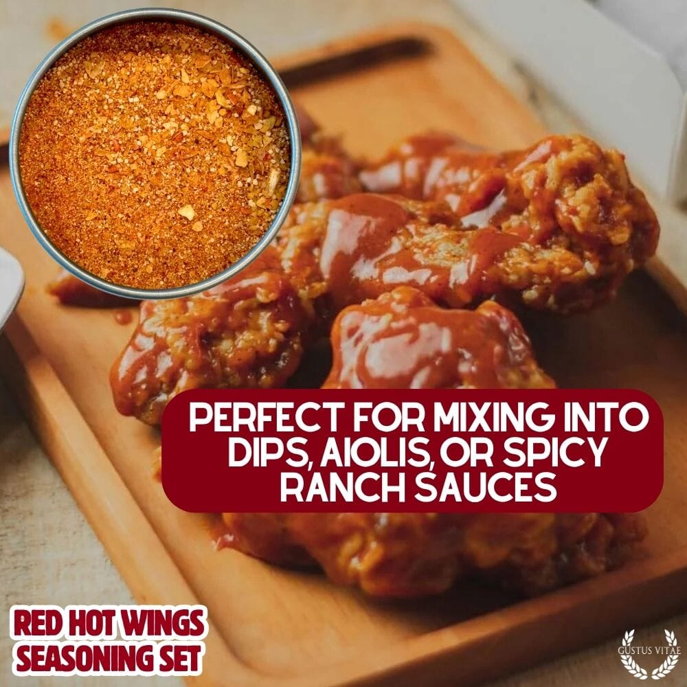 Red Hot Wings Seasoning Set