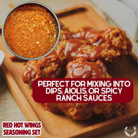 Red Hot Wings Seasoning Set