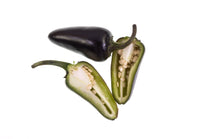 40 Organic PURPLE JALAPENO PEPPER Capsicum Annuum Hot Mexican Chili Vegetable Seeds
