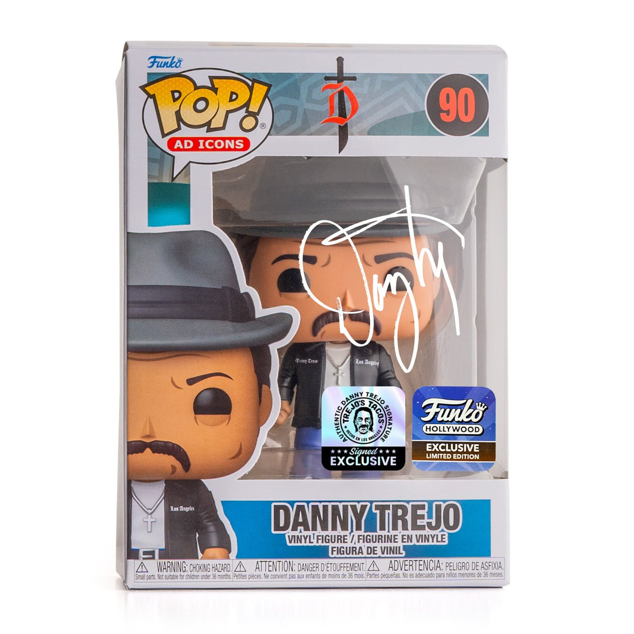Signed Funko "Hollywood Danny Trejo" Pop! Super Limited Edition - The Pepper Pantry (Formerly Marie Sharp's)